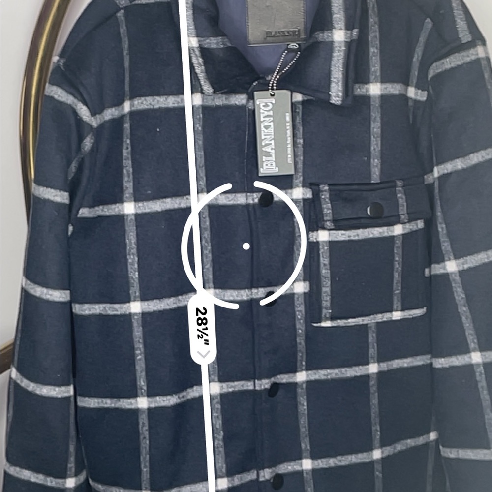 Blank NYC | Men's Irish Curse Wool Blend Coat - Picture 13 of 15